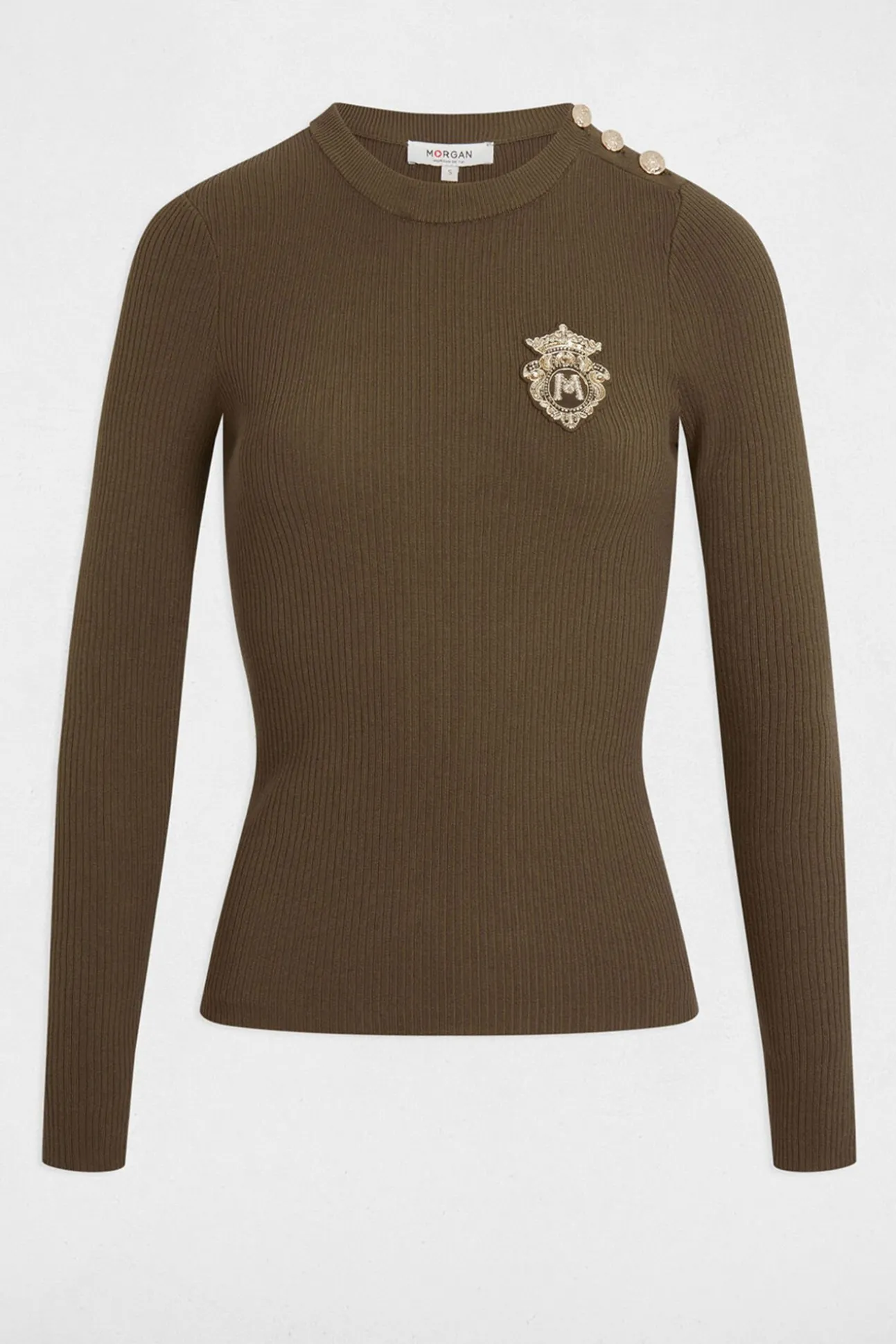 Jersey cuello redondo