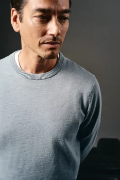 Jersey cuello redondo algodón