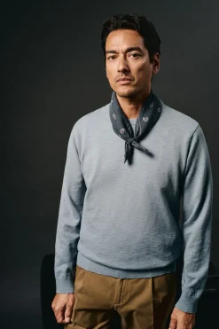 Jersey cuello redondo algodón