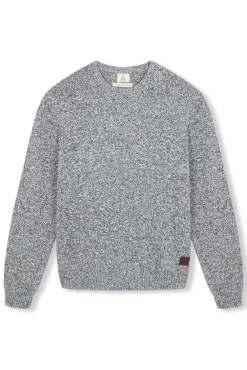 Jersey cuello redondo algodón torzal