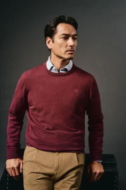 Jersey cuello redondo algodón