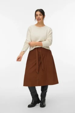 Jersey cuello redondo talla grande