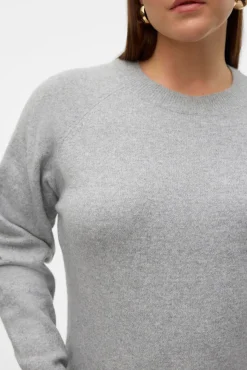 Jersey cuello redondo talla grande