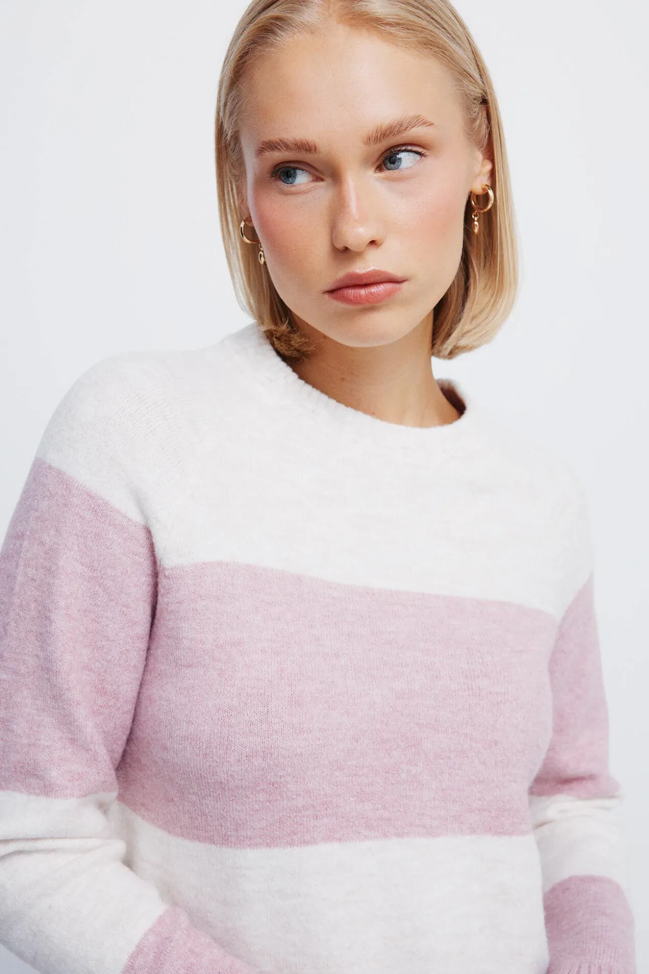 Jersey cuello trenzado