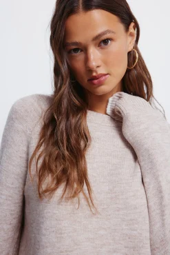 Jersey cuello trenzado