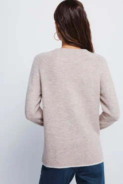 Jersey cuello trenzado