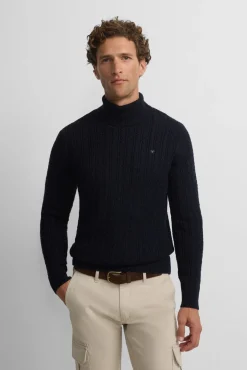 Jersey cuello vuelto de ochos