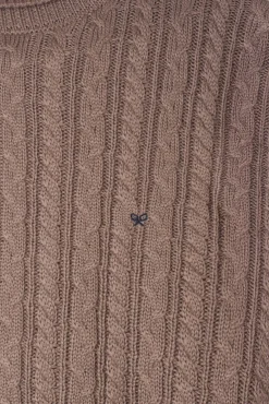 Jersey cuello vuelto de ochos