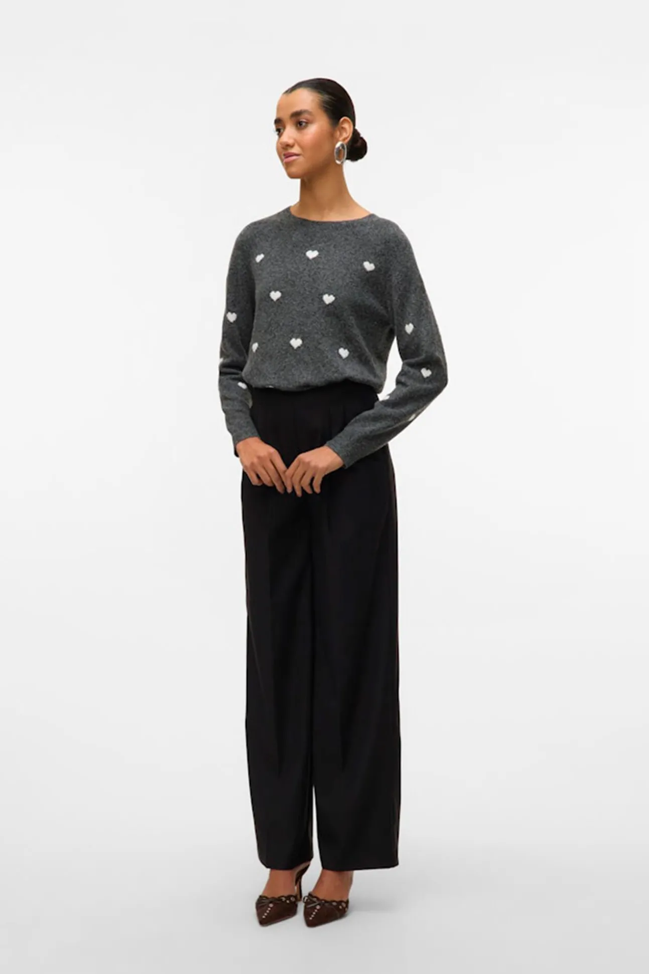 Jersey de cuello redondo