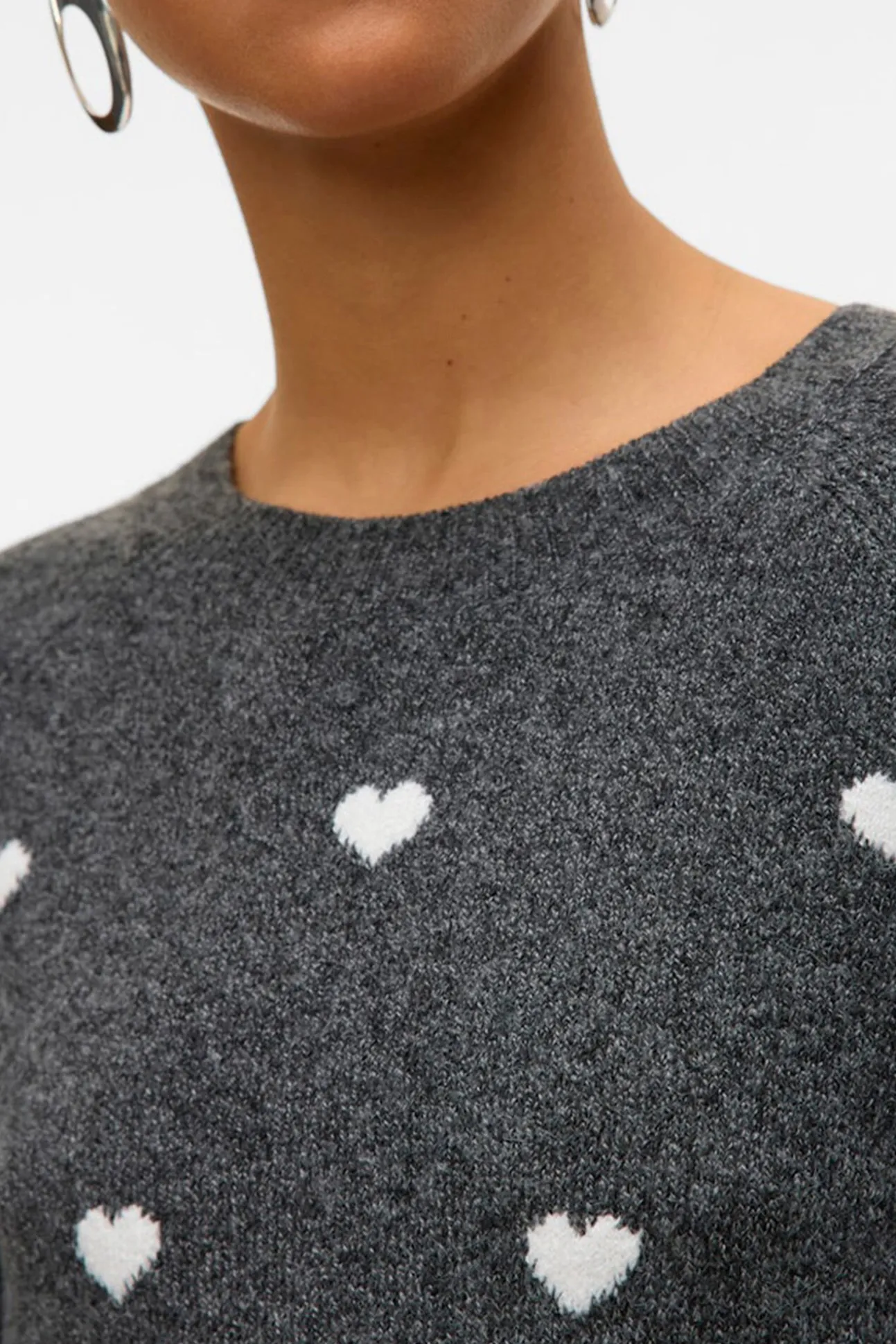 Jersey de cuello redondo