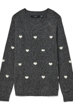 Jersey de cuello redondo talla grande