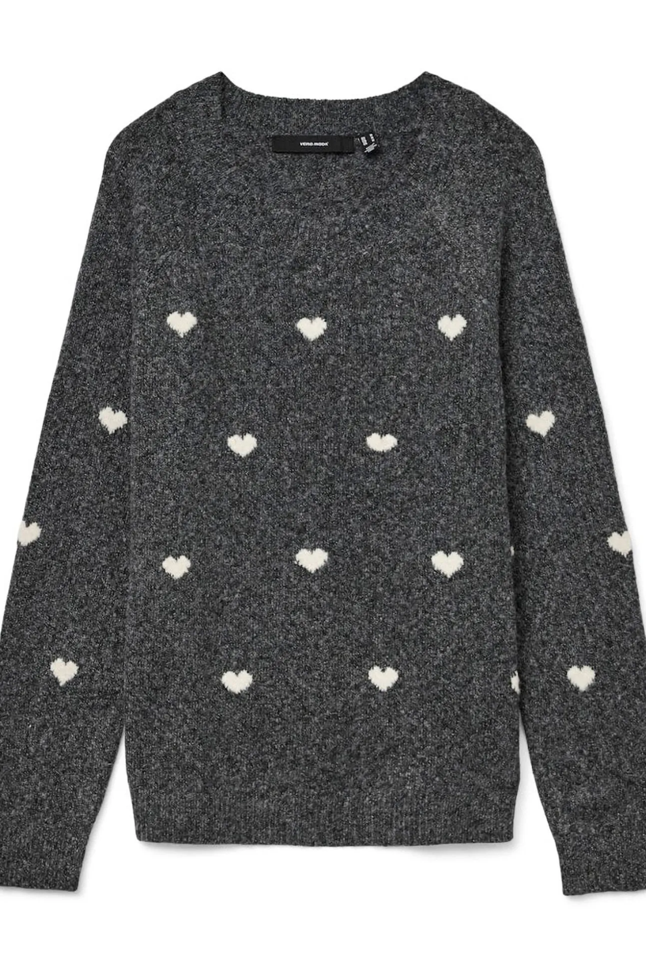 Jersey de cuello redondo talla grande