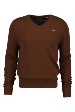 Jersey de lana con cuello en V