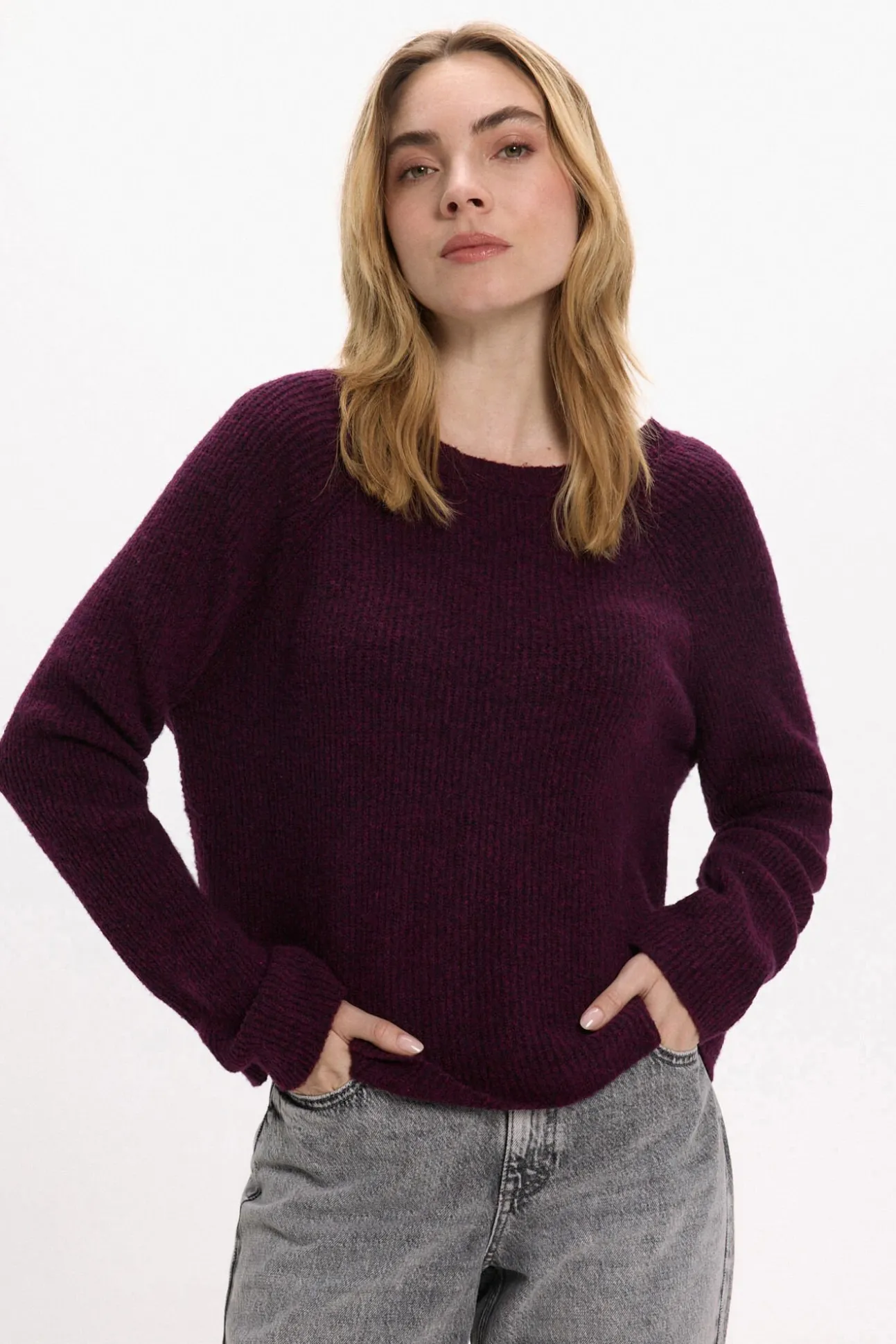 Jersey de lana reversible