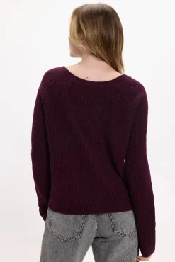 Jersey de lana reversible