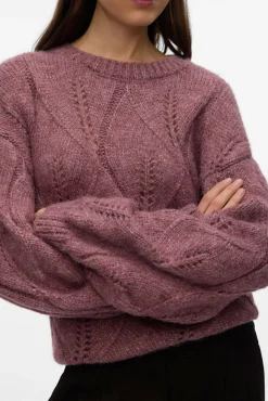 Jersey de manga abullonada