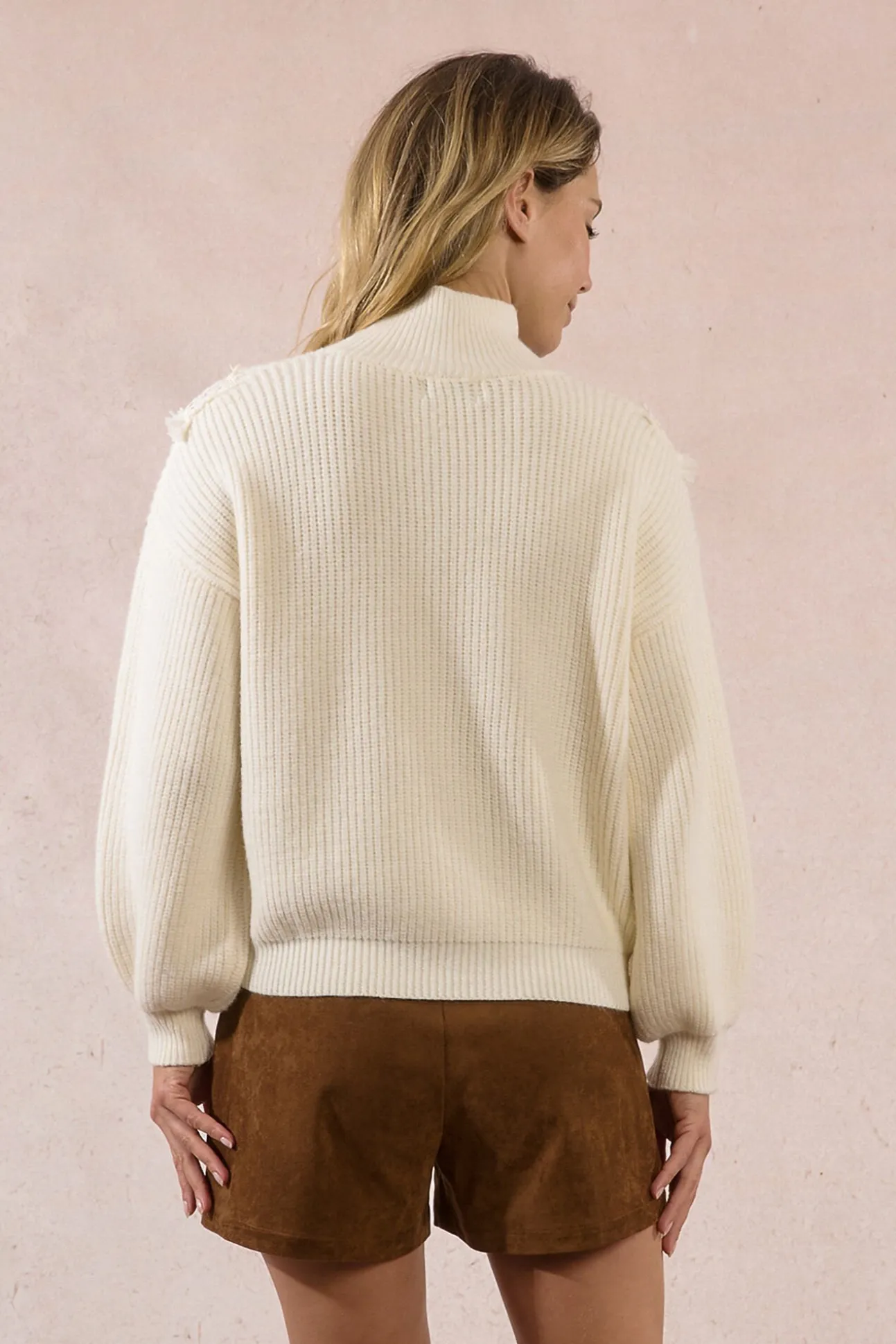 Jersey de manga larga detalle bordado