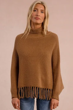 Jersey de manga larga detalle flecos