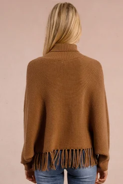 Jersey de manga larga detalle flecos