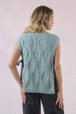 Jersey de manga sisa detalle lazo