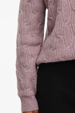 Jersey de ochos con cuello redondo