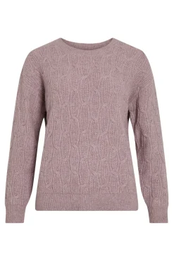 Jersey de ochos con cuello redondo