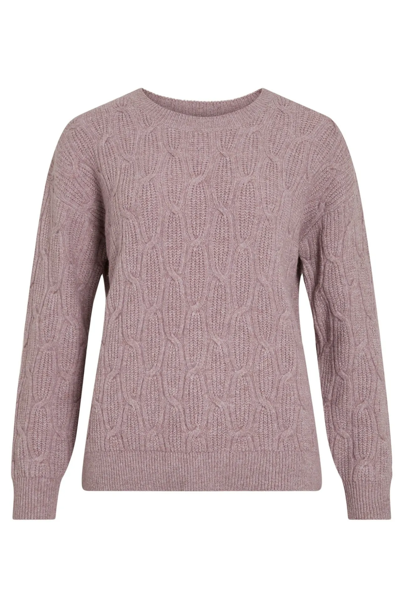 Jersey de ochos con cuello redondo