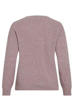 Jersey de ochos con cuello redondo