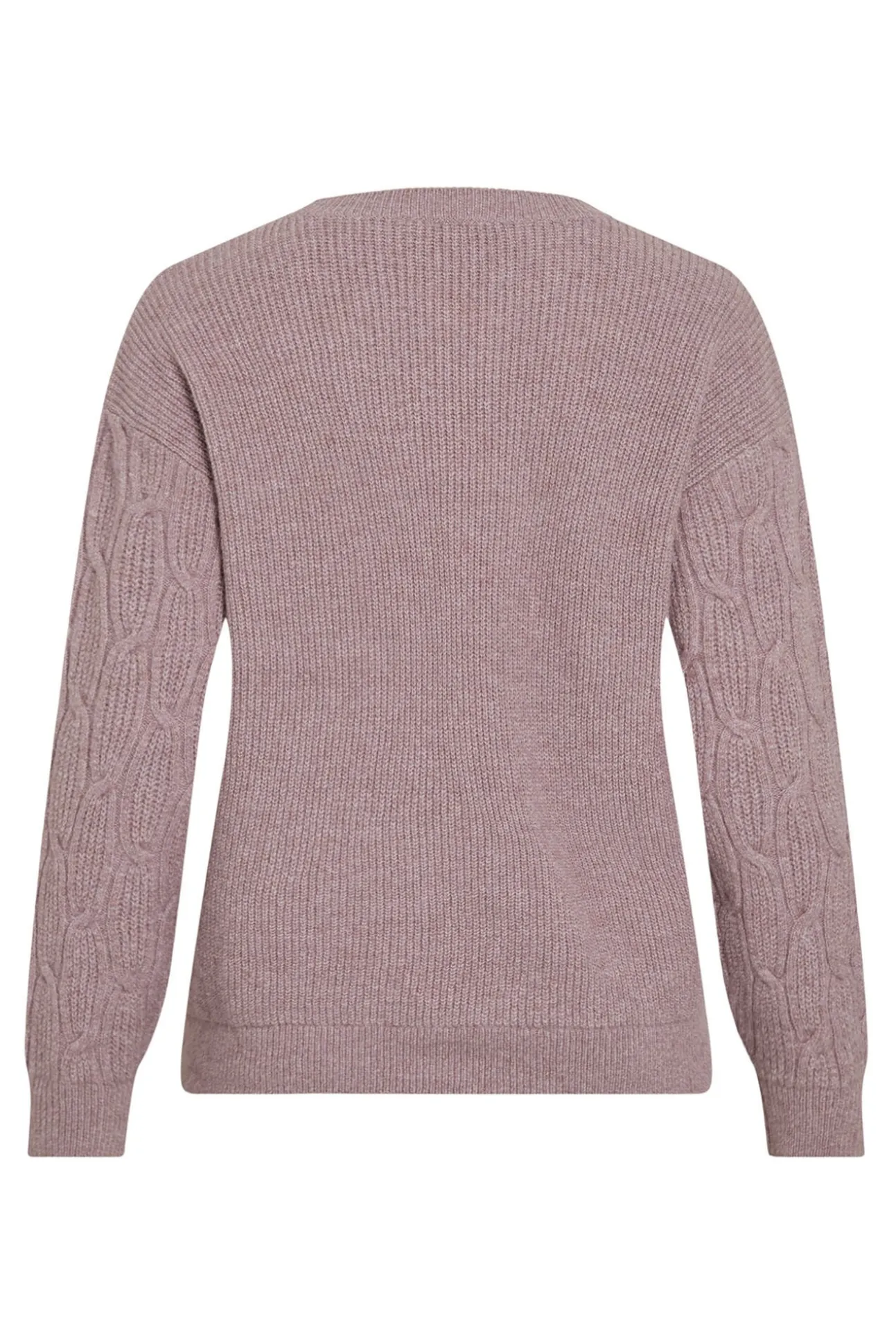 Jersey de ochos con cuello redondo