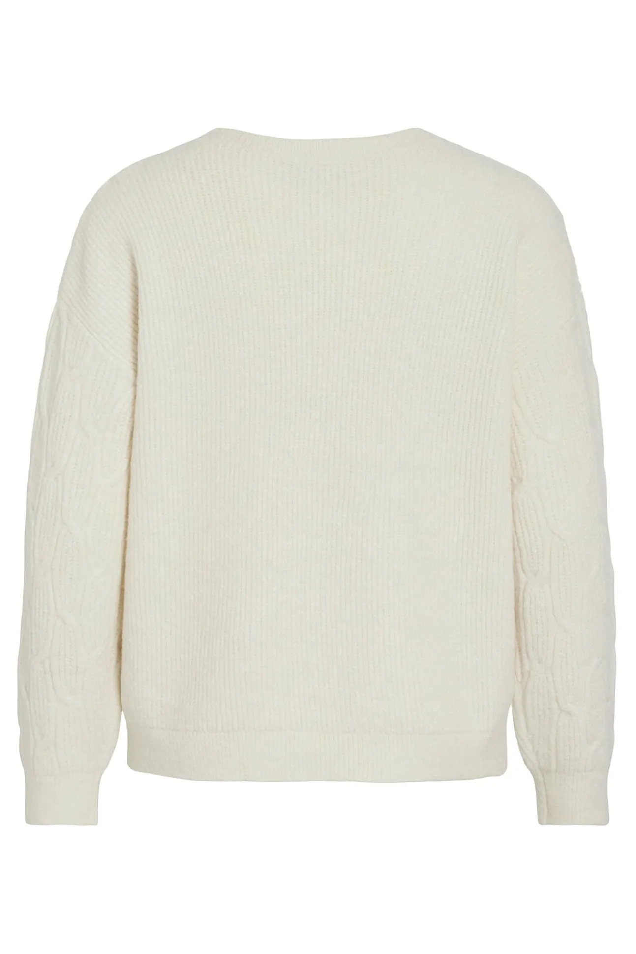 Jersey de ochos con cuello redondo