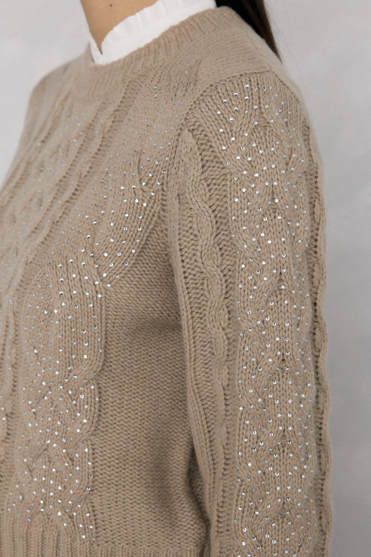 Jersey de ochos tachas brillo