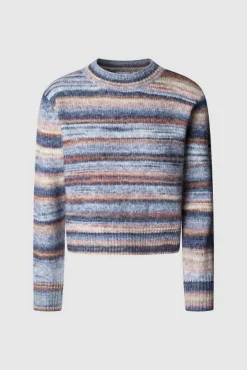 Jersey de punto Celeste Crew