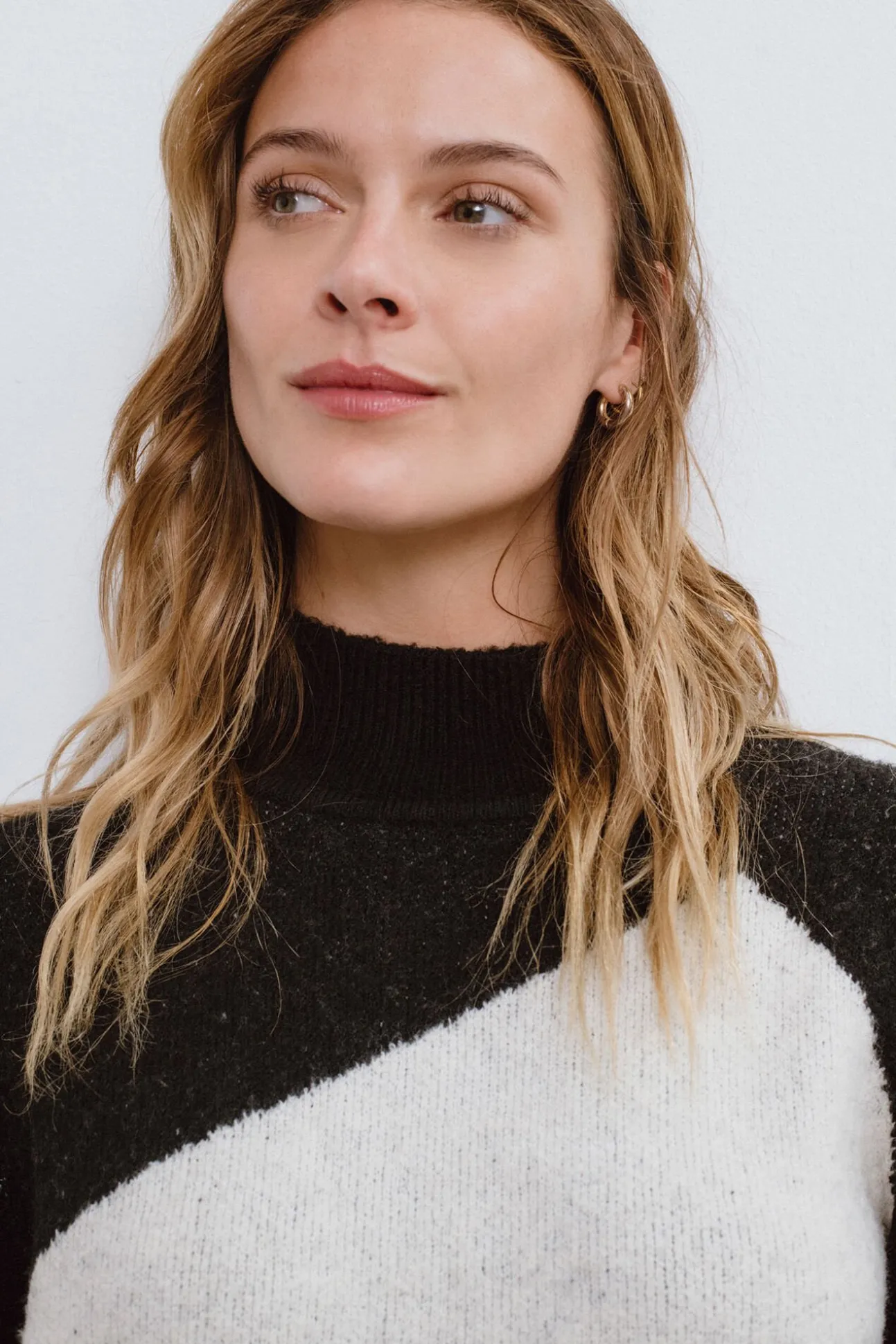 Jersey de punto color block