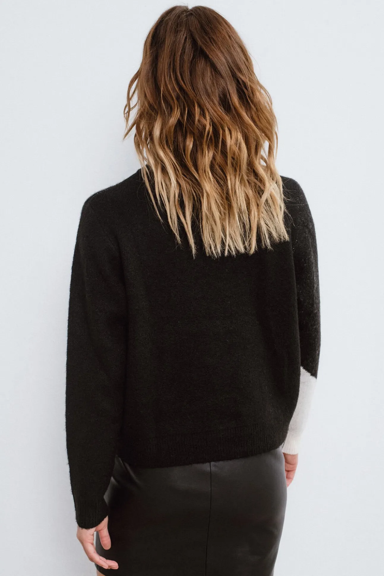 Jersey de punto color block