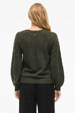 Jersey de punto con calados