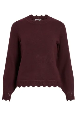 Jersey de punto con cuello perkins