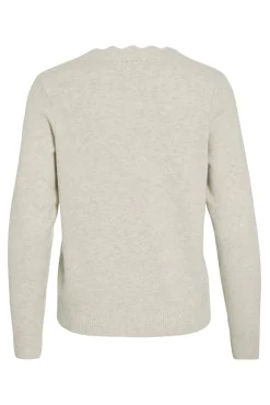 Jersey de punto con cuello pico