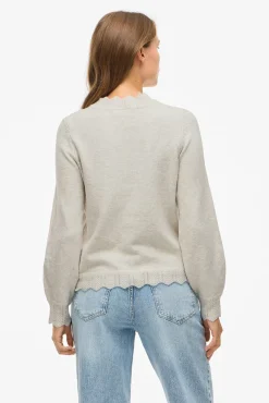 Jersey de punto con cuello perkins