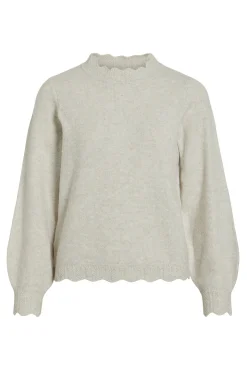 Jersey de punto con cuello perkins