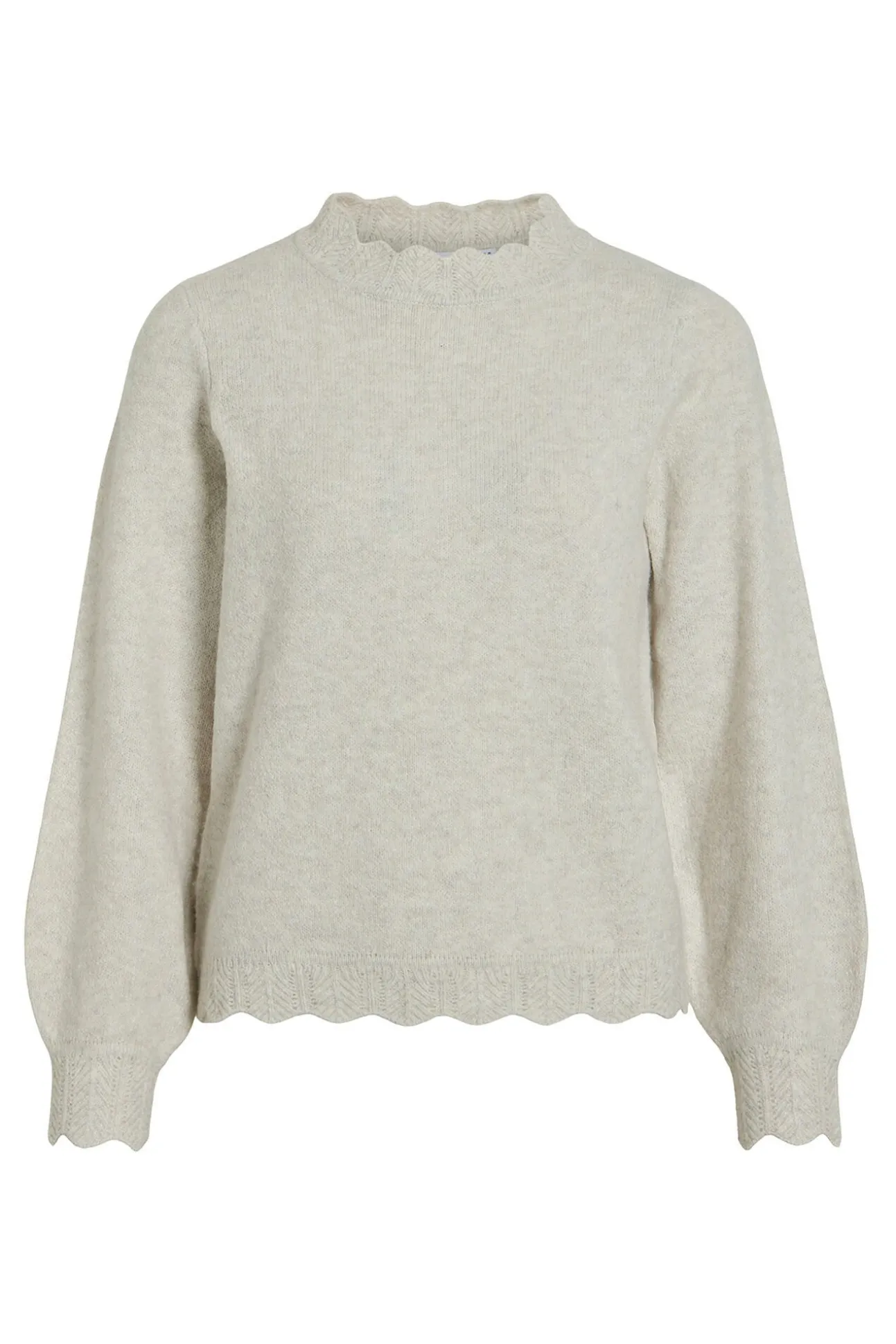 Jersey de punto con cuello perkins