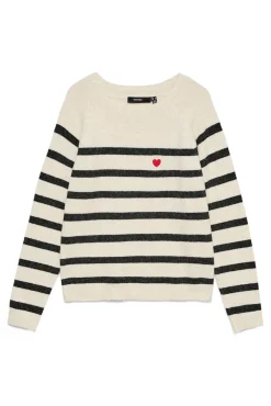 Jersey de punto con detalle bordado