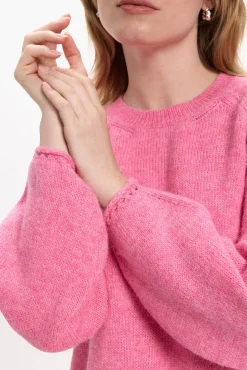 Jersey de punto con detalle en puño