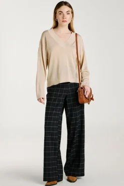 Jersey de punto con glitter