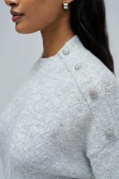 Jersey de punto con lúrex