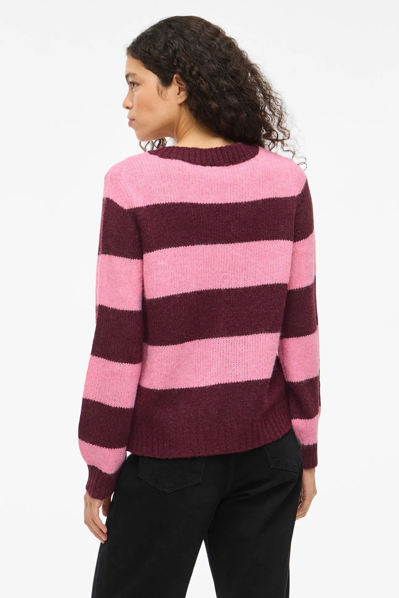 Jersey de punto con rayas