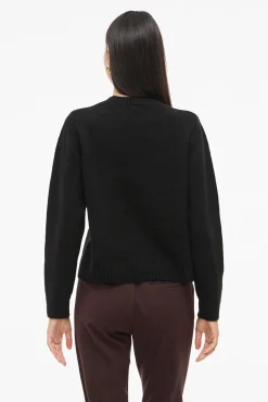 Jersey de punto con tachas