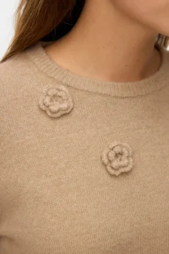 Jersey de punto cuello redondo