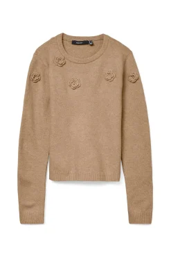 Jersey de punto cuello redondo