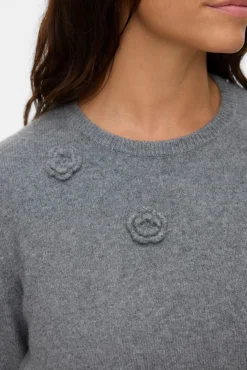 Jersey de punto cuello redondo Curve