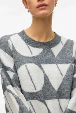 Jersey de punto cuello redondo